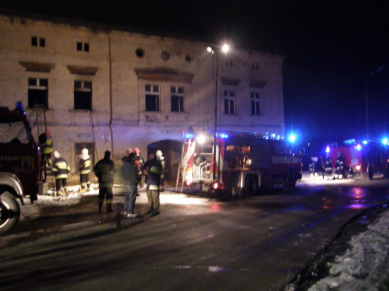 Pożar starego młyna 