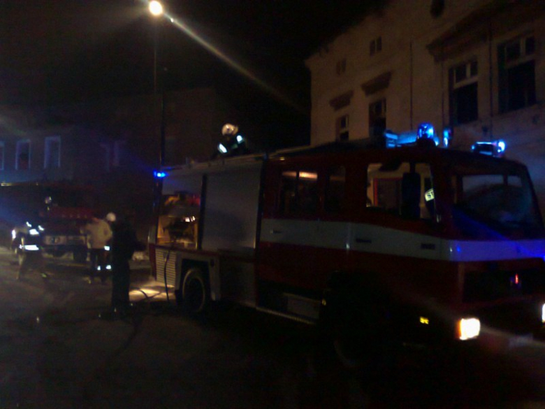 Pożar starego młyna 