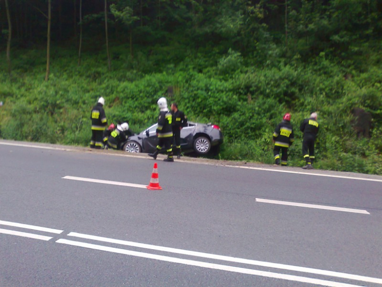 Groźny wypadek na krajowej ósemce