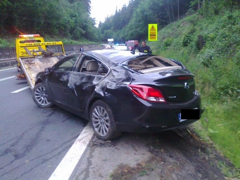 Groźny wypadek na krajowej ósemce