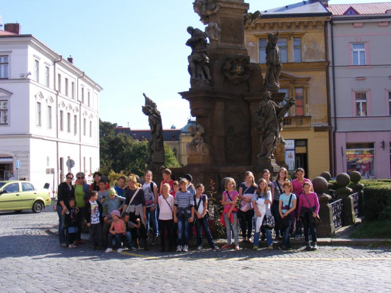 Ziębiczanie z wizytą w Zakladni Skole w Jaromierzu