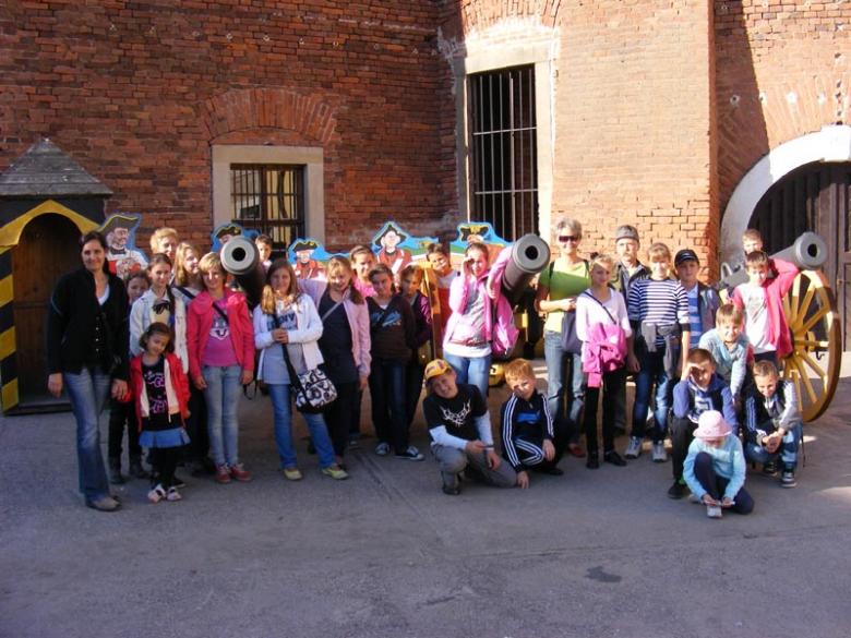 Ziębiczanie z wizytą w Zakladni Skole w Jaromierzu