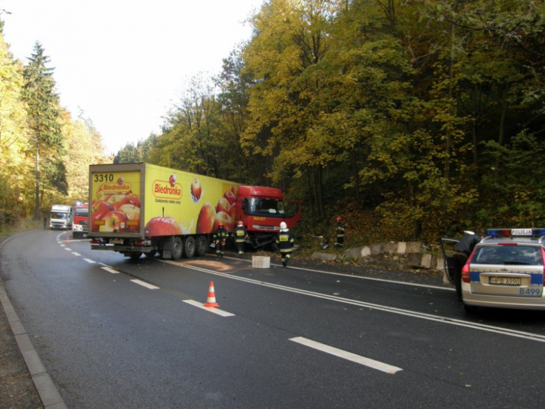 Groźny wypadek "na Dębowinie"