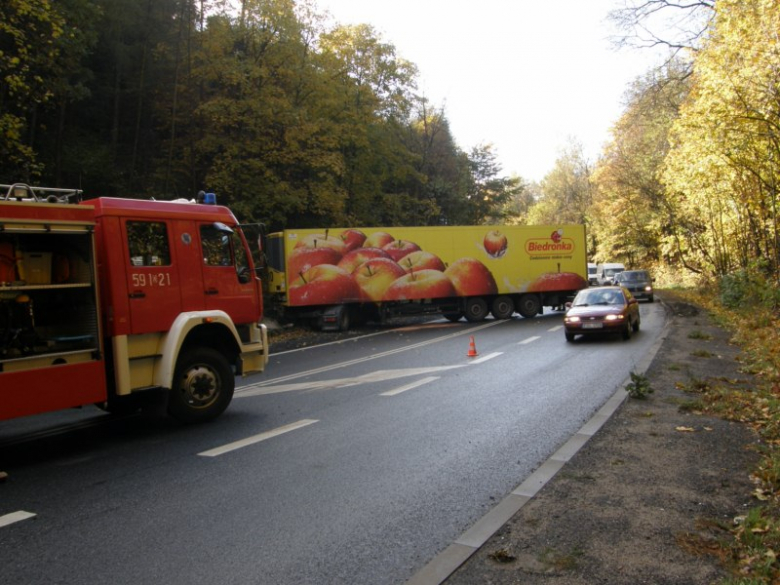 Groźny wypadek "na Dębowinie"