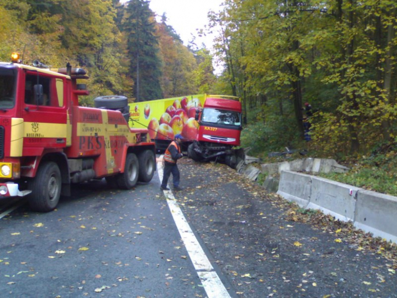 Groźny wypadek "na Dębowinie"