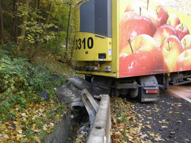 Groźny wypadek "na Dębowinie"