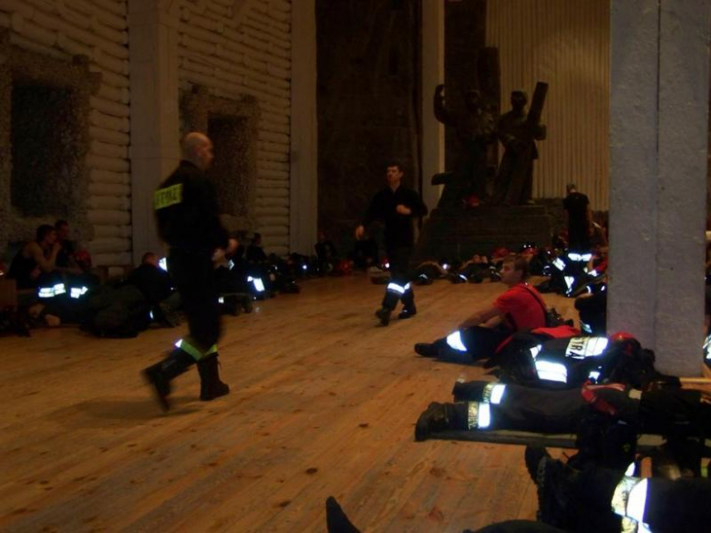 II Barbórkowy Turniej Strażaków i Ratowników w Kopalni Soli Wieliczka