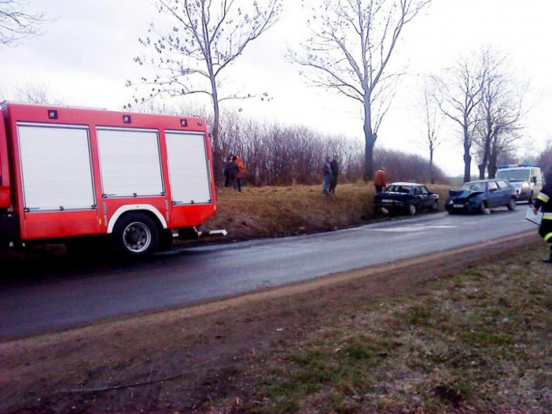 "Czołówka" na drodze do Stolca