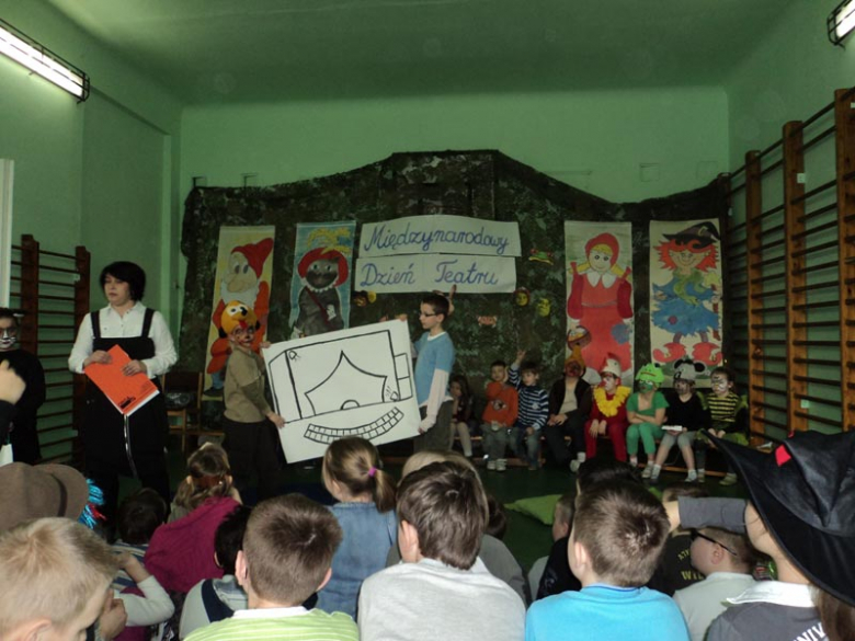 Dzień Teatru w SP Nr 2 Ząbkowice Śląskie