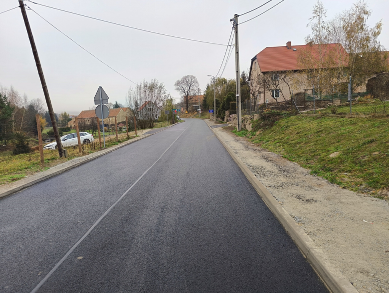 Przebudowa drogi powiatowej w miejscowości Grodziszcze