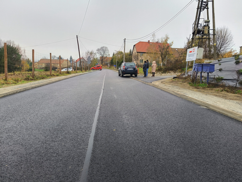 Przebudowa drogi powiatowej w miejscowości Grodziszcze