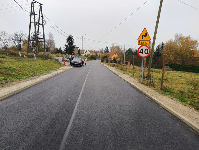 Przebudowa drogi powiatowej w miejscowości Grodziszcze