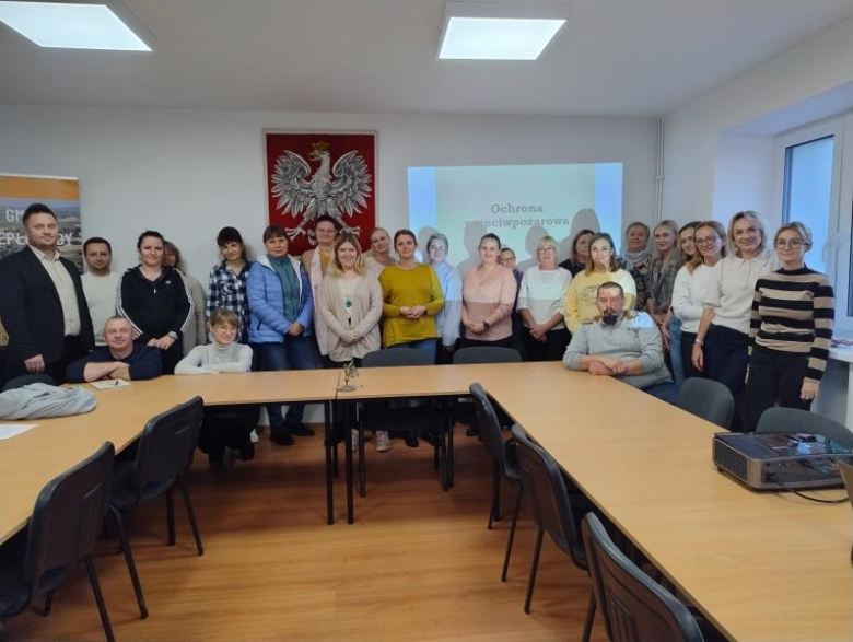 Szkolenie z zakresu ochrony przeciwpowodziowej w ciepłowodzkim urzędzie gminy