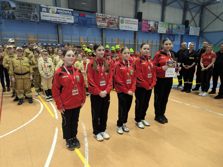 Pierwsze Halowe Zawody Młodzieżowych Drużyn Pożarniczych