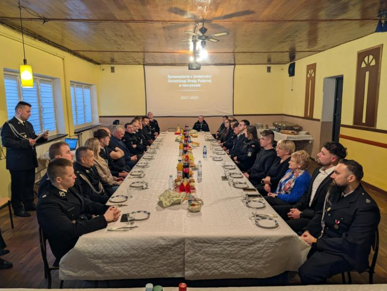 Zarząd OSP Henryków z absolutorium i mandatem zaufania na kolejne pięć lat