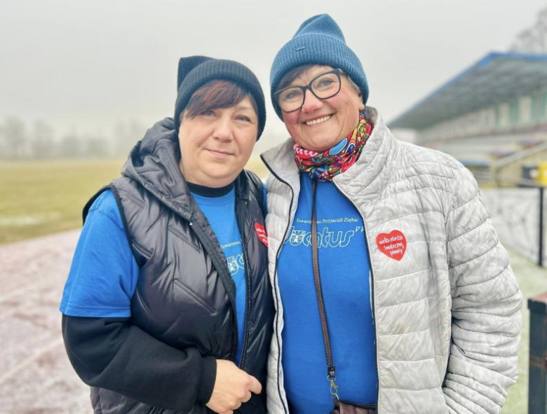 Ziębice na sportowo rozpoczęły 34. finał WOŚP. Bieg z sercem na stadionie miejskim