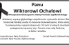Kondolencje dla Wiktora Ochała z powodu śmierci babci