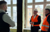 Centrum Organizacji Pozarządowych w remoncie. Burmistrz odwiedził inwestycję