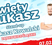 Wydarzenia kulturalne w ZCKIT: 7 lutego -  Łukasz Kowalski Stand UP