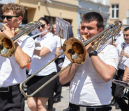 Wojewódzki Festiwal Orkiestr, Big-Bandów i Grup Mażoretek w Ząbkowicach Śląskich [foto]