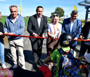 Nowa ścieżka rowerowa otwarta. Ponad 150 osób na trasie 26. Powiatowego Rajdu Rowerowego [foto]