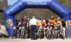 Zawody rowerowe "Złota Wstęga" [foto]
