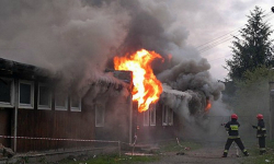 Groźny pożar w Nowej Rudzie [foto]