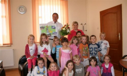 Na Dzień Dziecka do Burmistrza