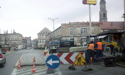 Utrudnienia w ruchu drogowym w Ząbkowicach Śl. 