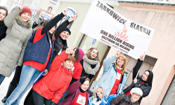 Protestowały w Dzień Zakochanych 