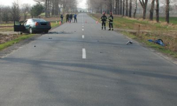 Wizja lokalna śmiertelnego wypadku sprzed roku