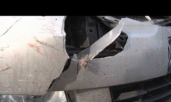 Przebiegająca przez drogę sarna przyczyną kolizji