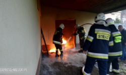 Chcieli sprawdzić co jest w kanistrach, podpalili klubową szatnię