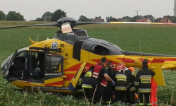 Wypadek w zakładzie pracy. Kamienna płyta przygniotła mężczyznę