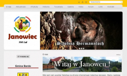 Strona sołectwa Janowiec najlepsza w kraju