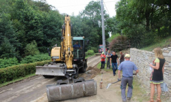 Dobiega końca remont drogi w Jemnej. Wyremontowano też przepust wodny