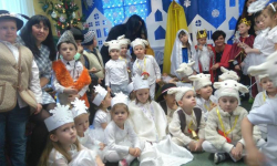 Wigilia w przedszkolu „Zielona Dolina” w Mąkolnie
