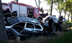 Jedna osoba ranna w wypadku koło Górca