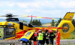 Kobieta przedawkowała leki. Została przetransportowana helikopterem do szpitala we Wrocławiu