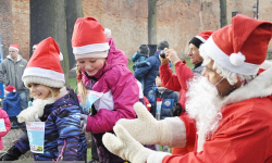 Drugi Rodzinny Bieg Mikołajkowy w Ząbkowicach Śląskich [FOTO]