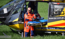 Nagłe zatrzymanie krążenia u 13-latki. Interweniował helikopter Lotniczego Pogotowia Ratunkowego