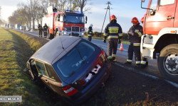 Wypadki, pomoc pogotowiu i  pożar auta [raport straży pożarnej]
