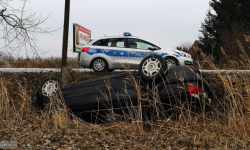 BMW dachowało na wysokości Strąkowej [foto]