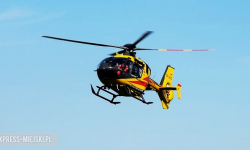 W Zwróconej lądował helikopter LPR. Odleciał bez pacjenta