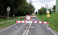 Nie przejedziesz przez skrzyżowanie ul. Żeromskiego z Kusocińskiego. Trwają roboty drogowe [foto]