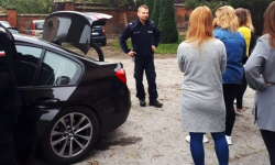 Policjanci z grupy „Speed” spotkali się z uczniami klas prawno-policyjnych