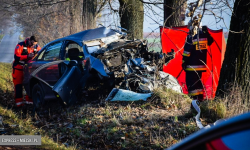 Śmiertelny wypadek między Ząbkowicami Śląskimi a Ciepłowodami! [foto] [aktualizacja] [video]