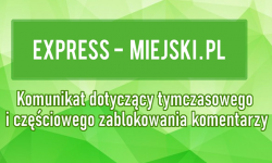 Blokada komentarzy w informacjach dot. sytuacji epidemiologicznej związanej z koronawirusem