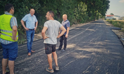 Budowa gminnej drogi dojazdowej w Pomianowie Dolnym dobiega końca 