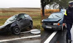 Dwie kolizje na krajowej ósemce [foto]